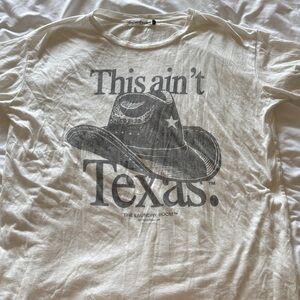 The Laundry Room Cream Cowboy Graphic Tee